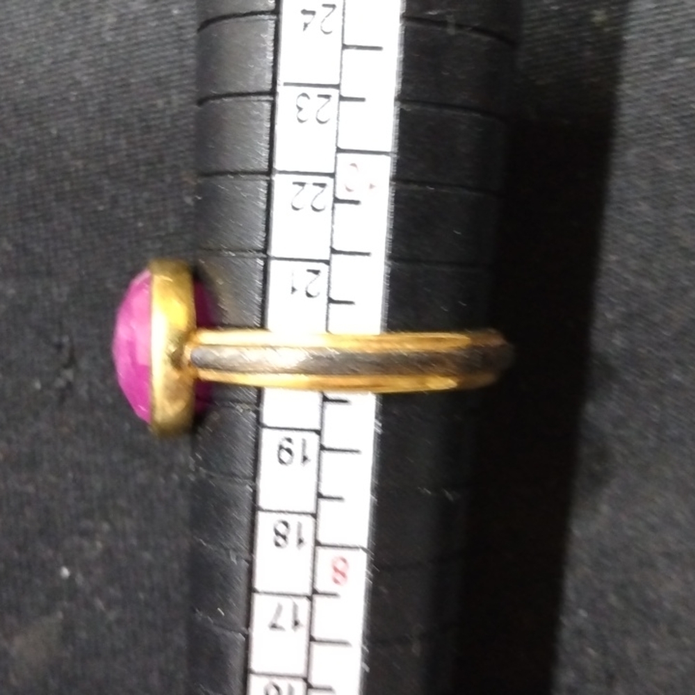 Ruby Style Ring - image 5